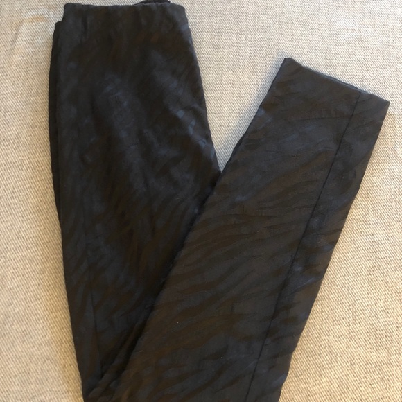 Rag & Bone Black Simone Zebra Print Pant, Size 0 - Picture 8 of 12
